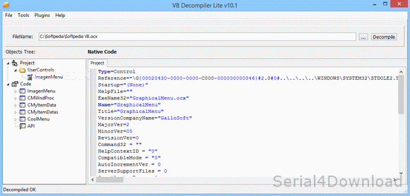 vb decompiler pro 7.7 serial